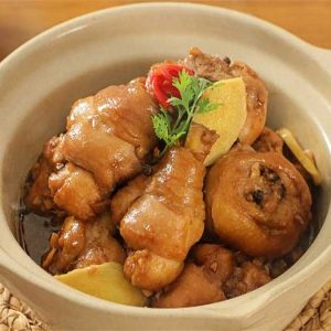 Gà kho gừng