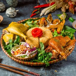 Mẹt gà 9 món (5-6 người)