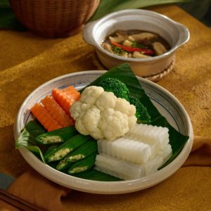 Rau củ luộc (theo mùa)